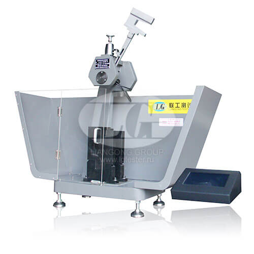 Маятниковые копры с цифровой панелью с литой станиной для неметаллов Liangong JB-D с сенсорным экраном