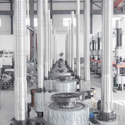 Конструкция гидроцилиндра гидравлических машин Liangong B