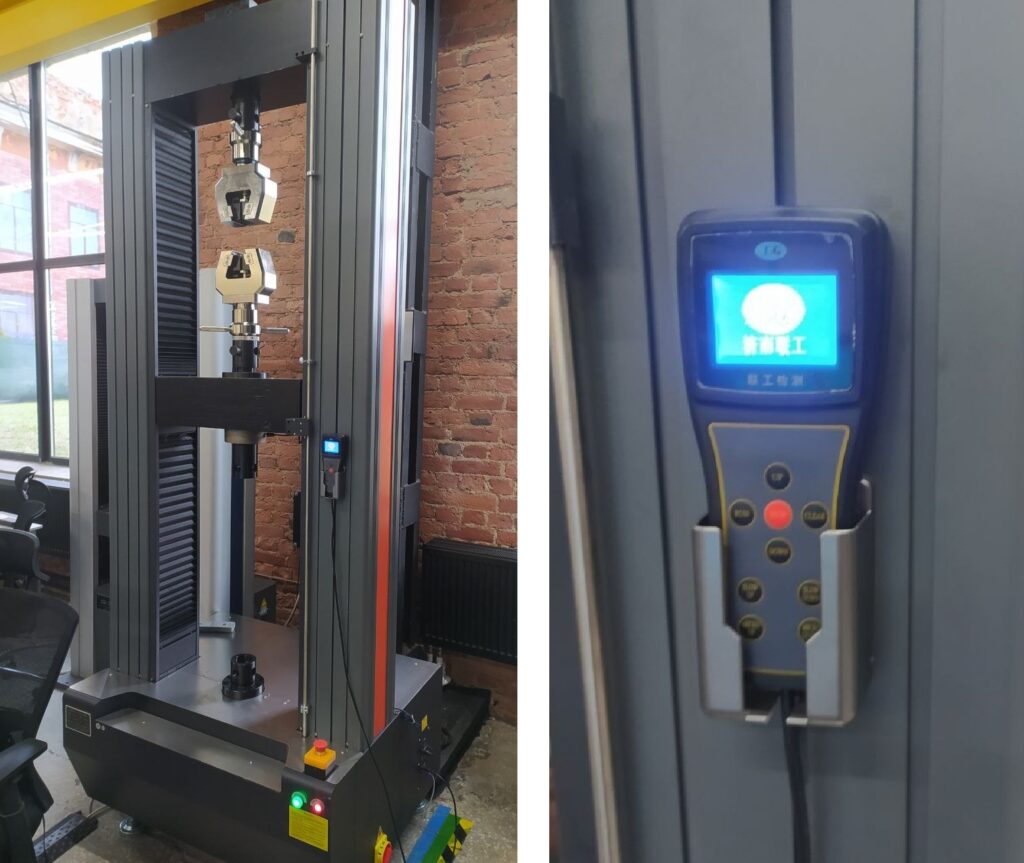 Универсальная испытательная машина на 200 кН с печью до 1100 градусов в Кронштадте 11 Универсальная испытательная машина Liangong CMT-200 с пультом